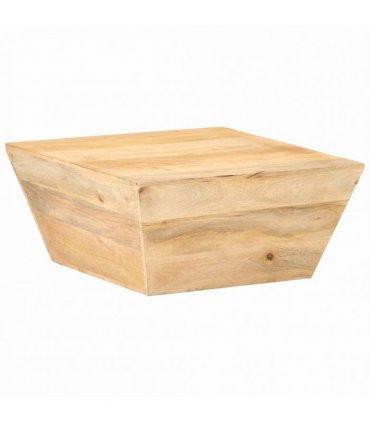 vidaXL Coffee Table V-shape 66x66x30 cm Solid Mango Wood