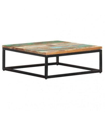 vidaXL Nesting Coffee Tables 2 pcs Solid Reclaimed Wood