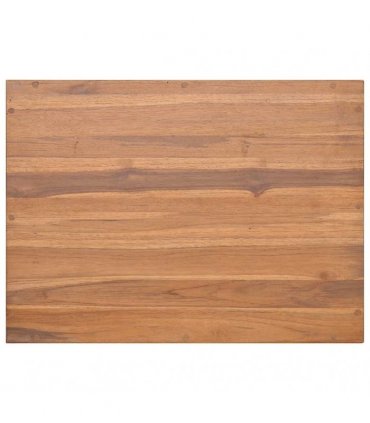 vidaXL Wall-mounted Bathroom Cabinet 60x45x30 cm Solid Teak Wood