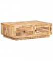 vidaXL Coffee Table 90x60x29 cm Rough Mango Wood