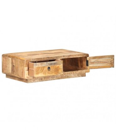 vidaXL Coffee Table 90x60x29 cm Rough Mango Wood