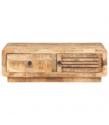 vidaXL Coffee Table 90x60x29 cm Rough Mango Wood