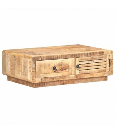 vidaXL Coffee Table 90x60x29 cm Rough Mango Wood