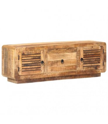 vidaXL TV Cabinet 120x30x40 cm Rough Mango Wood