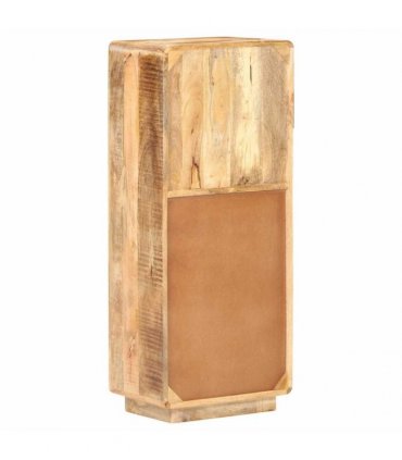 vidaXL Highboard 45x32x110 cm Rough Mango Wood
