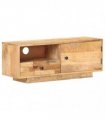 vidaXL TV Cabinet 90x30x35 cm Solid Mango Wood