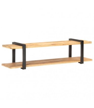 vidaXL TV Cabinet 160x40x40 cm Solid Rough Mango Wood