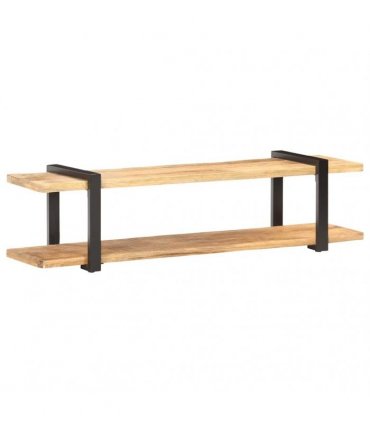vidaXL TV Cabinet 160x40x40 cm Solid Rough Mango Wood