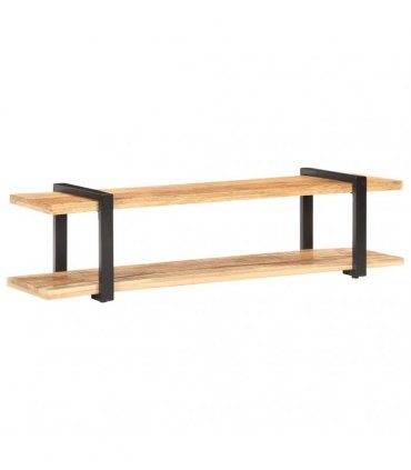 vidaXL TV Cabinet 160x40x40 cm Solid Rough Mango Wood