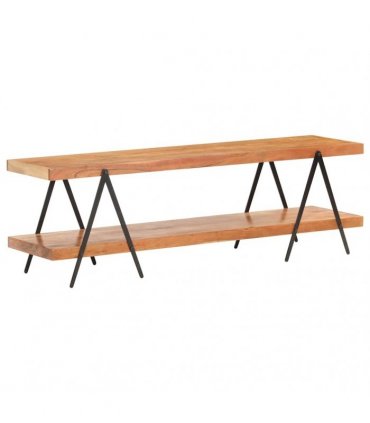 vidaXL TV Cabinet 160x40x50 cm Solid Acacia Wood