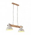vidaXL Industrial Hanging Lamp 25 W Silver 109 cm E27