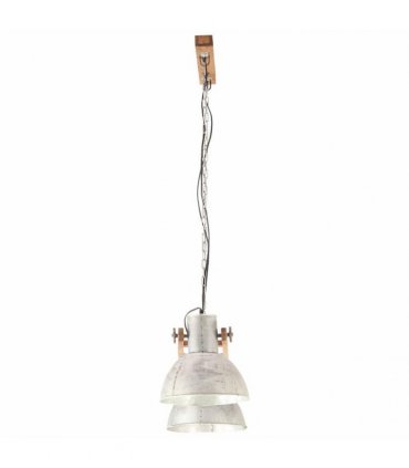 vidaXL Industrial Hanging Lamp 25 W Silver 109 cm E27