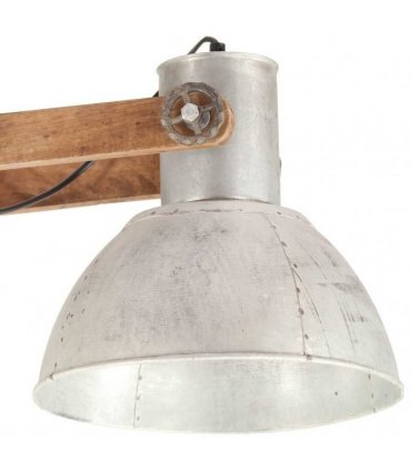 vidaXL Industrial Hanging Lamp 25 W Silver 109 cm E27