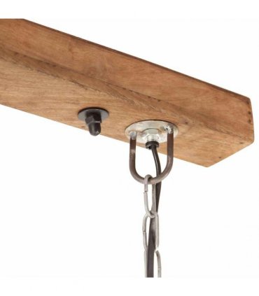 vidaXL Industrial Hanging Lamp 25 W Silver 109 cm E27