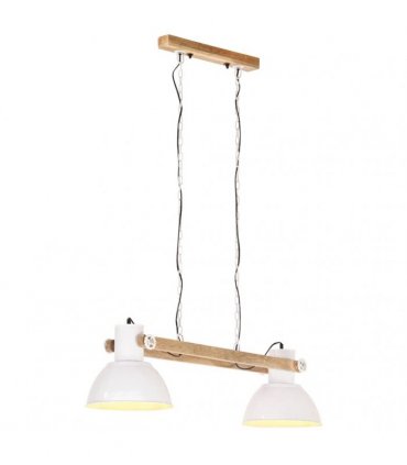 vidaXL Industrial Hanging Lamp 25 W White 109 cm E27