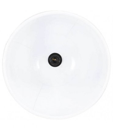 vidaXL Industrial Hanging Lamp 25 W White Round 40 cm E27