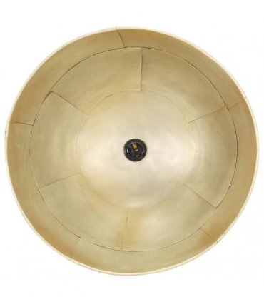 vidaXL Industrial Vintage Hanging Lamp 25 W Brass Round 41 cm E27