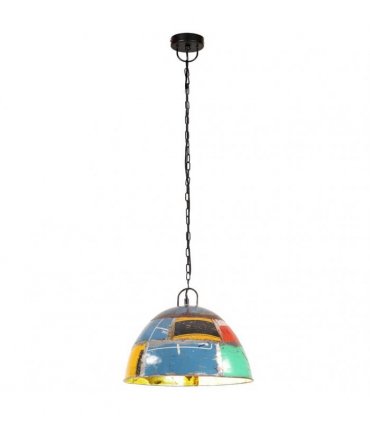 vidaXL Industrial Vintage Hanging Lamp 25 W Multicolour Round 41cm E27