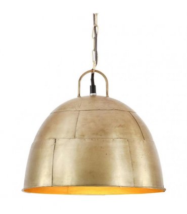 vidaXL Industrial Vintage Hanging Lamp 25 W Brass Round 31 cm E27