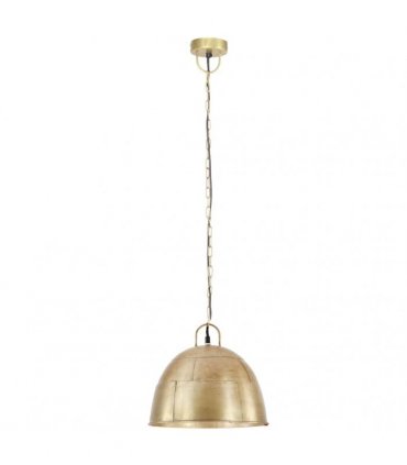 vidaXL Industrial Vintage Hanging Lamp 25 W Brass Round 31 cm E27