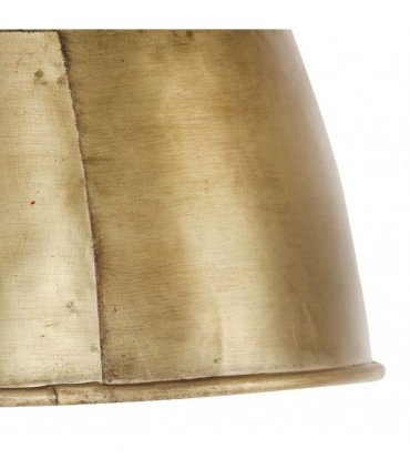 vidaXL Industrial Vintage Hanging Lamp 25 W Brass Round 31 cm E27