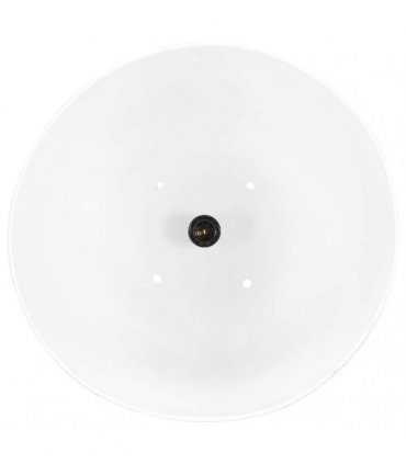 vidaXL Industrial Hanging Lamp 25 W White Round 32 cm E27