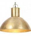 vidaXL Hanging Lamp 25 W Brass Round 48 cm E27