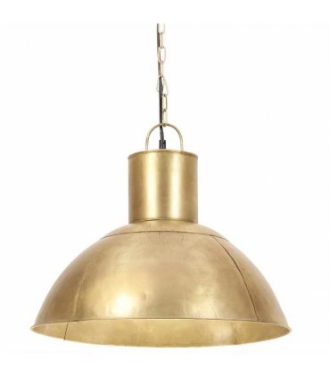 vidaXL Hanging Lamp 25 W Brass Round 48 cm E27