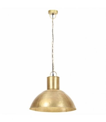 vidaXL Hanging Lamp 25 W Brass Round 48 cm E27