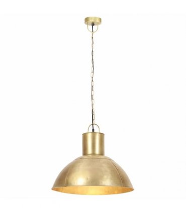vidaXL Hanging Lamp 25 W Brass Round 48 cm E27