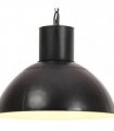 vidaXL Hanging Lamp 25 W Black Round 48 cm E27