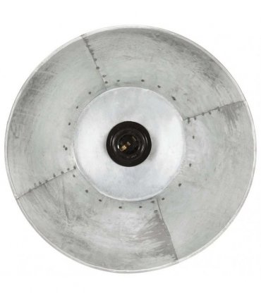 vidaXL Hanging Lamp 25 W Silver Round 28.5 cm E27