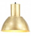 vidaXL Hanging Lamp 25 W Brass Round 28.5 cm E27