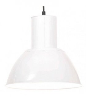 vidaXL Hanging Lamp 25 W White Round 28.5 cm E27