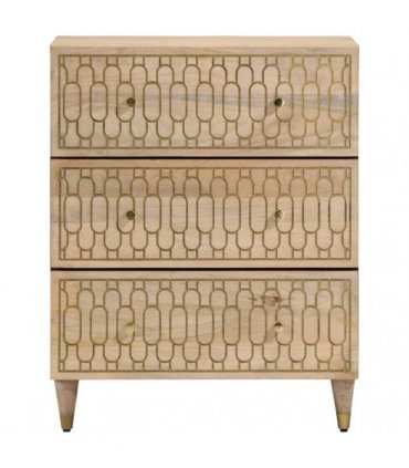 vidaXL Side Cabinets 2 pcs 60x33x75 cm Solid Wood Mango