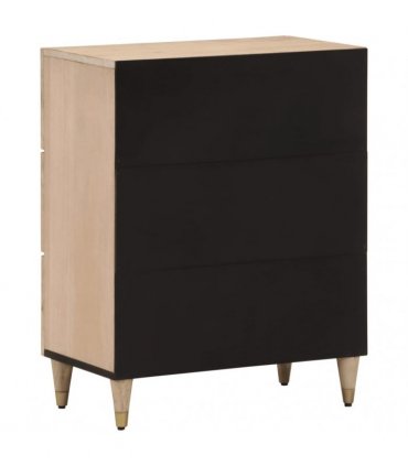 vidaXL Side Cabinets 2 pcs 60x33x75 cm Solid Wood Mango