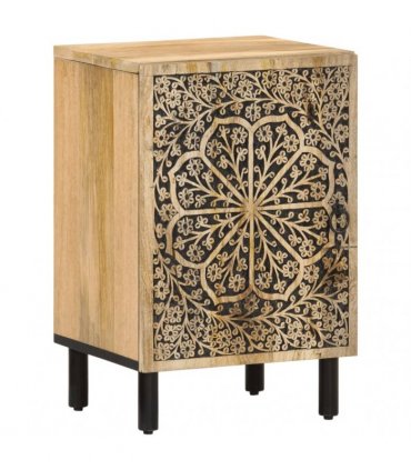 vidaXL 4 Piece Bathroom Furniture Set Solid Wood Mango