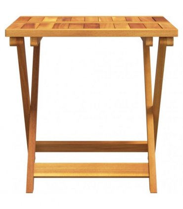 vidaXL 3 Piece Folding Garden Dining Set Solid Wood Acacia