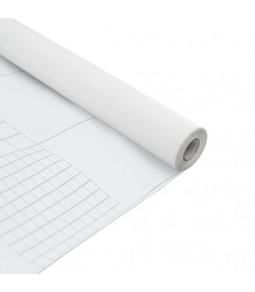 vidaXL Window Films Frosted White PVC