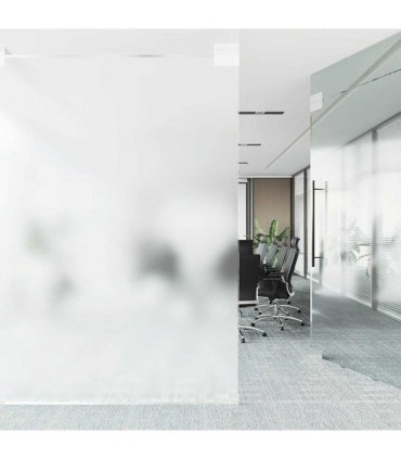 vidaXL Window Films Frosted White PVC