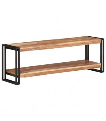 vidaXL TV Cabinet 120x30x40 cm Solid Acacia Wood
