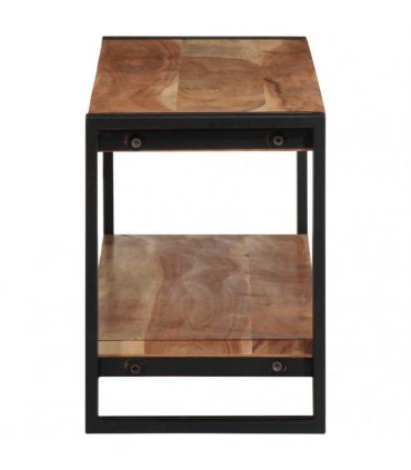 vidaXL TV Cabinet 120x30x40 cm Solid Acacia Wood