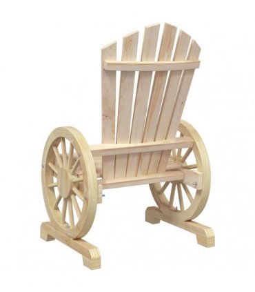 vidaXL Garden Adirondack Chairs 4 pcs Solid Wood Fir