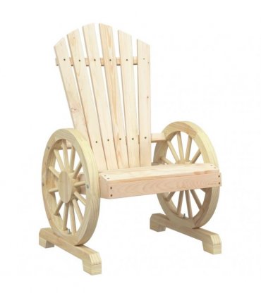 vidaXL 3 Piece Garden Lounge Set Solid Wood Fir