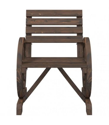 vidaXL 3 Piece Garden Lounge Set Solid Wood Fir
