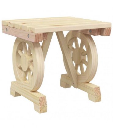 vidaXL 5 Piece Garden Dining Set Solid Wood Fir