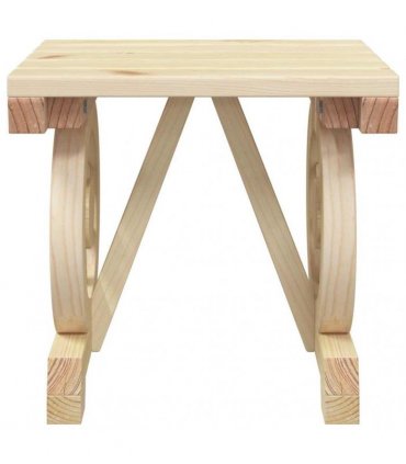 vidaXL 5 Piece Garden Dining Set Solid Wood Fir