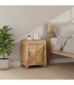 vidaXL Bedside Cabinet 40x30x50 cm Solid Mango Wood