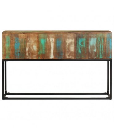 vidaXL Console Table 120x30x75 cm Solid Reclaimed Wood