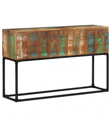vidaXL Console Table 120x30x75 cm Solid Reclaimed Wood